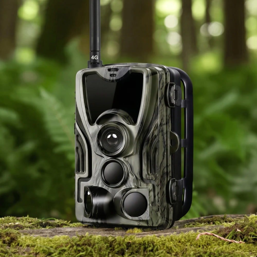 4K trail camera with 4G+ screen