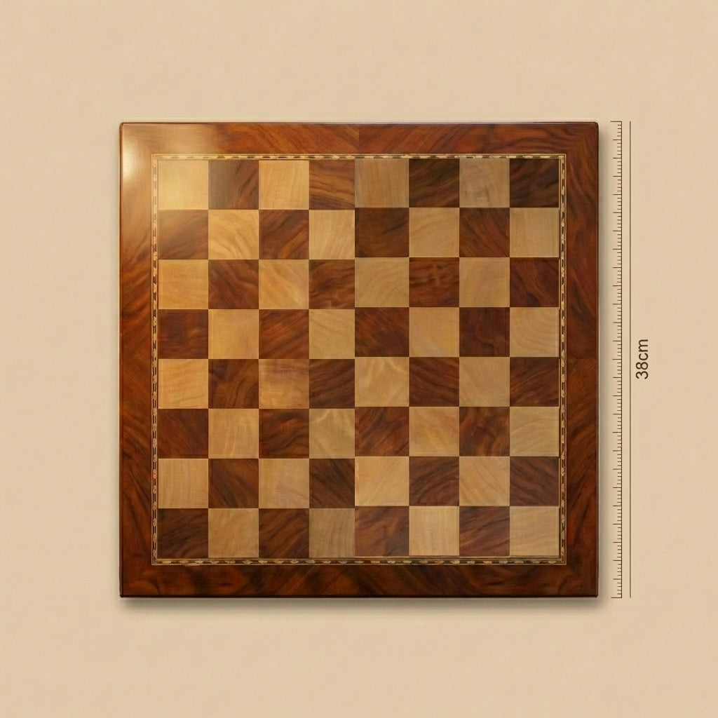 Ebony Chess Set with Under-Board Storage